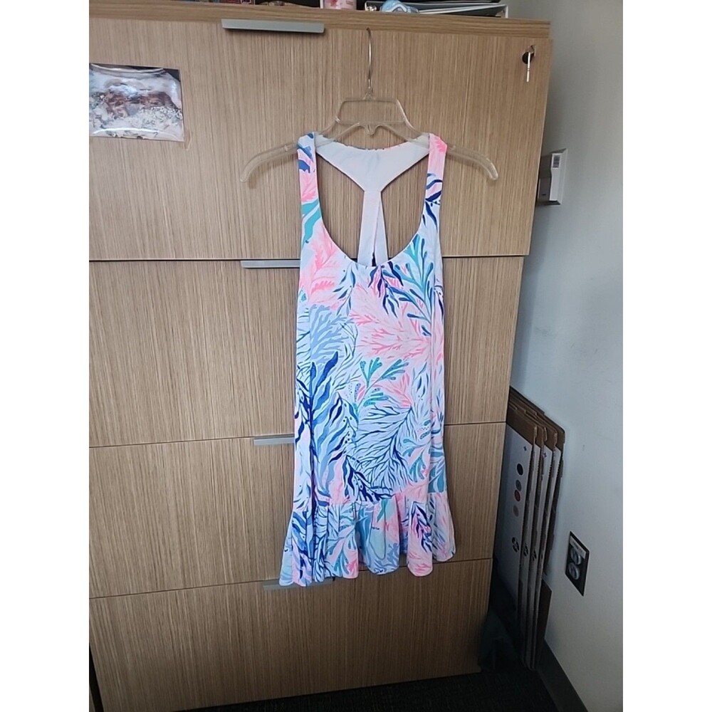 Lilly Pulitzer Luxletic Athletic Tank Dress Multicolored Size S